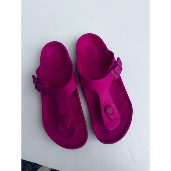 Birkenstock Gizeh EVA Pink Sandals - Girls Size 2 - Picture 2 of 7